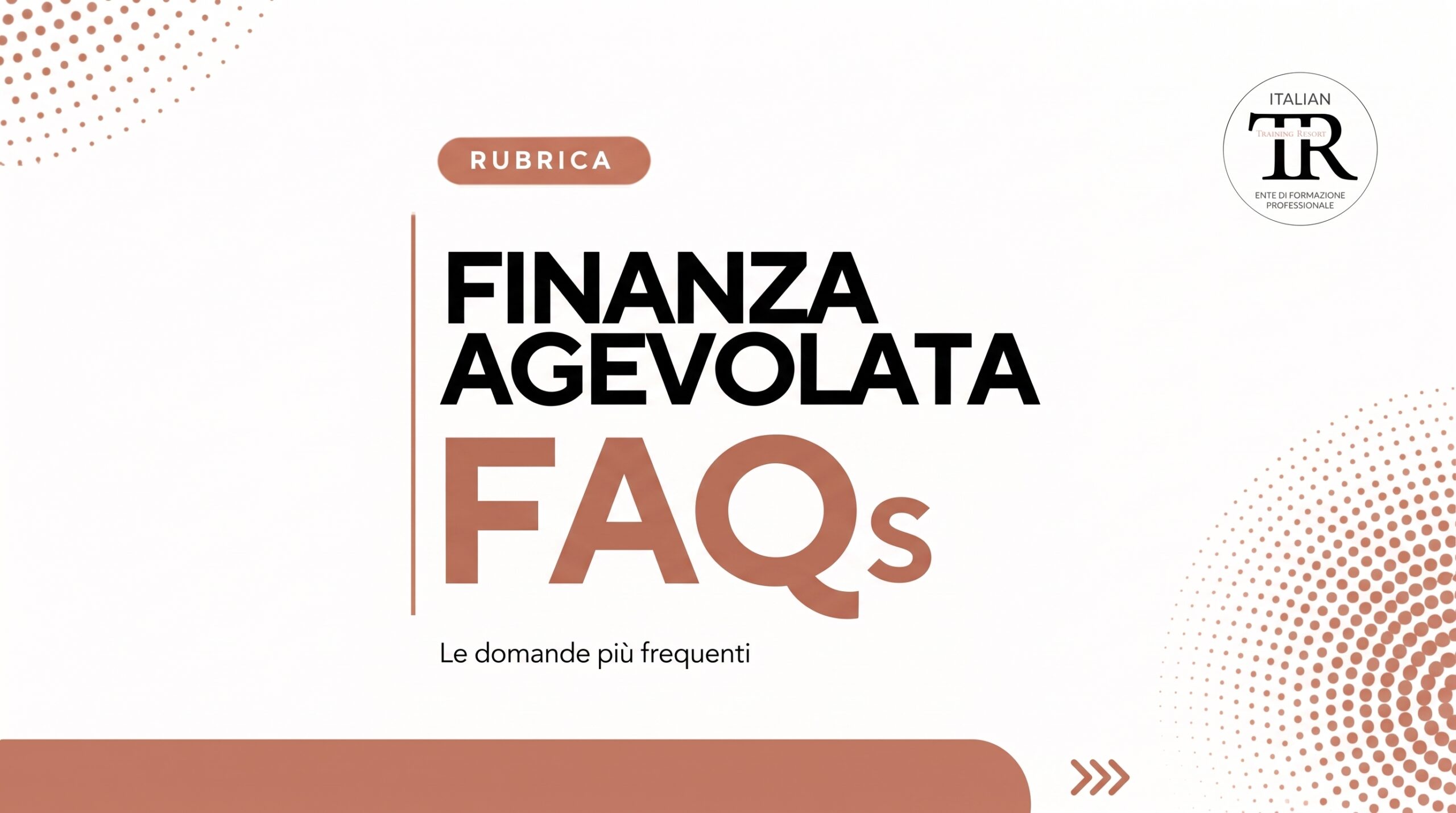 Finanza agevolata